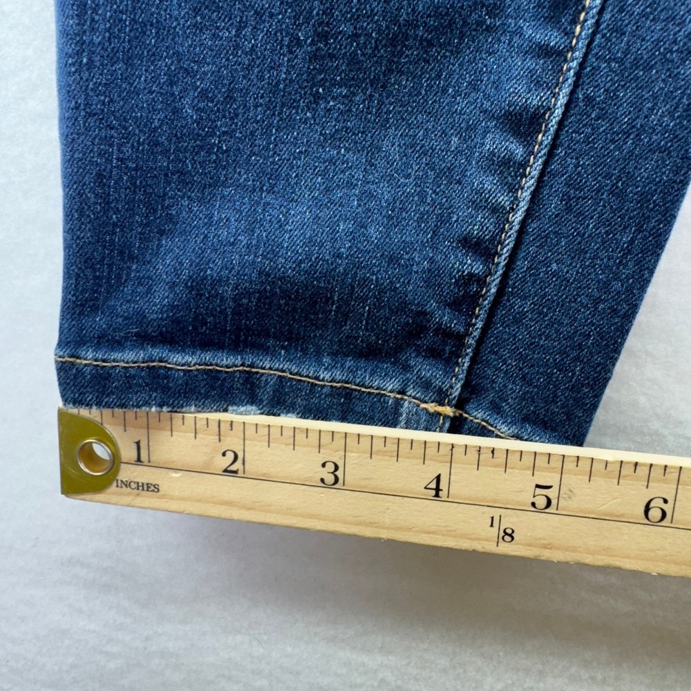 Frame Denim Le Skinny de Jeanne Distressed Ripped Knee Jeans Womens Size 29 - Picture 10 of 14